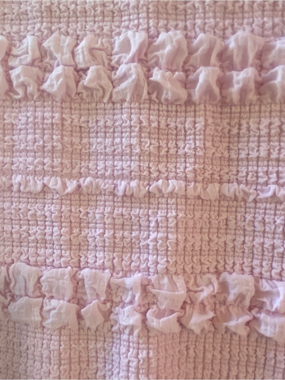 Women’s ' Pink Textured Puff-Sleeve Boutique Dress- JUST LIKE NEW!!! 💗 - Picture 8 of 8